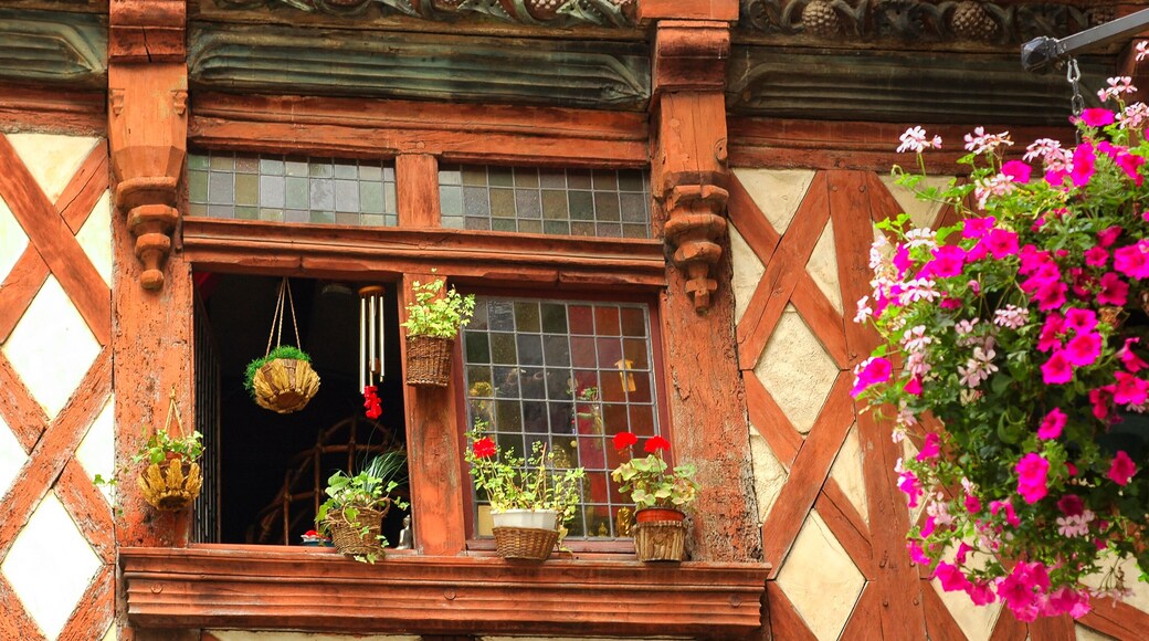 Saint-Brieuc (Brittany): half-timbered house
