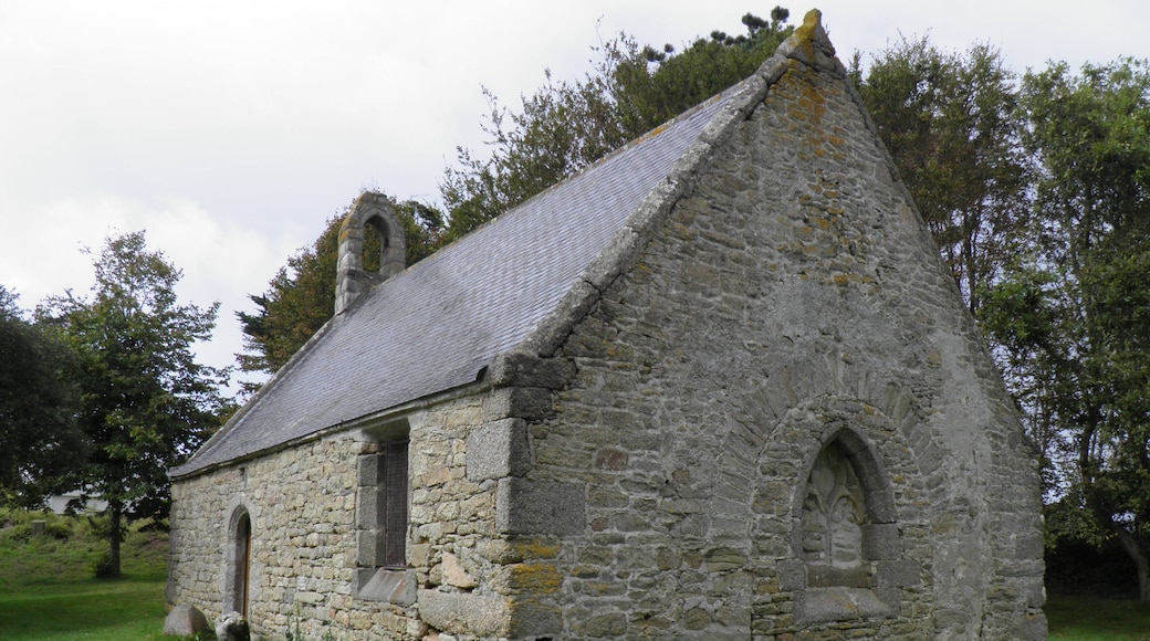 Chapelle Saint-Gonvel à Landunvez (Finistère, France).