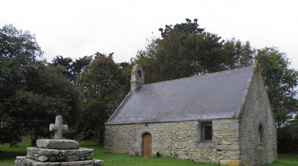 Chapelle Saint-Gonvel à Landunvez (Finistère, France).