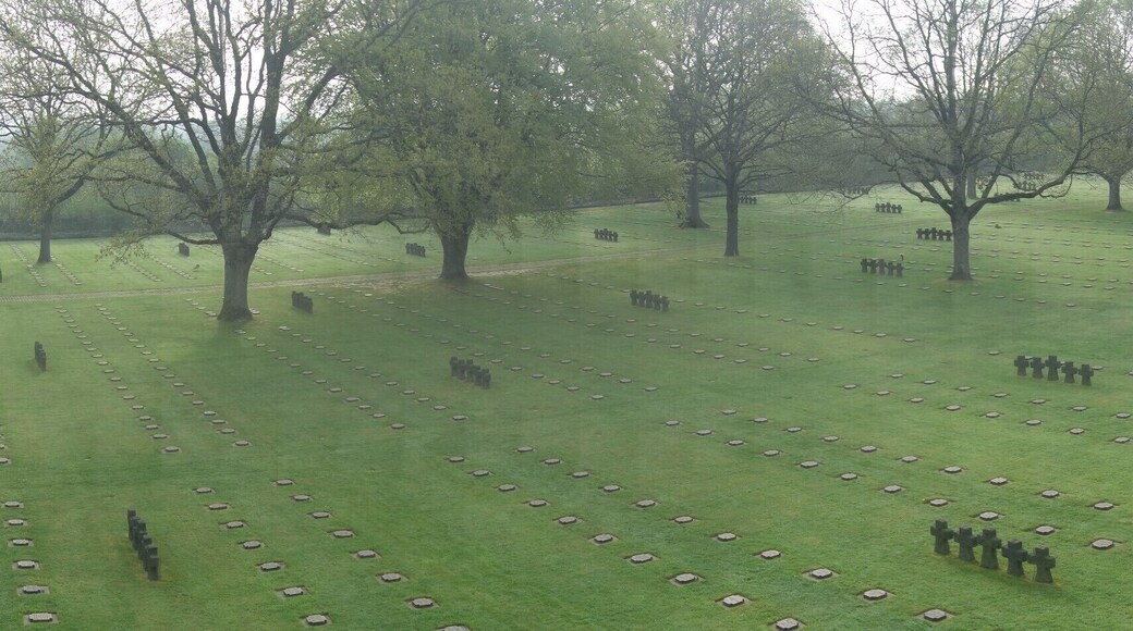 Normandy, traces of D-day
La Cambe German military cemetery has by far the largest number of war graves in the region: 21,222 German soldiers are buried here. #D_day_Normandy