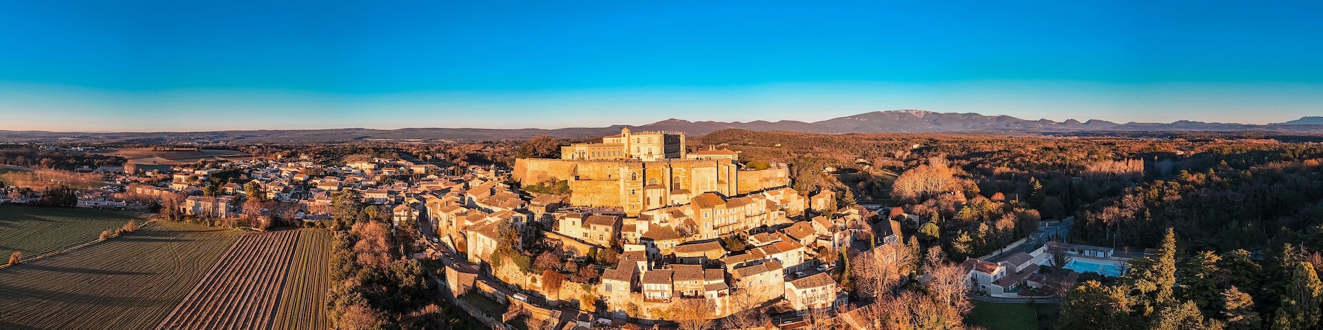 The Castle of Grignan in Drôme Provençale, France.