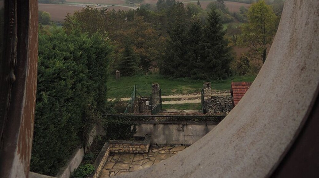 Fall 2015: the view from our window of the harvested fields of Bourgogne, which is the agricultural heart of France. It is even more beautiful in the summer when almost all of the hillsides are covered with wheat, vineyards, cherry orchards and sunflowers.