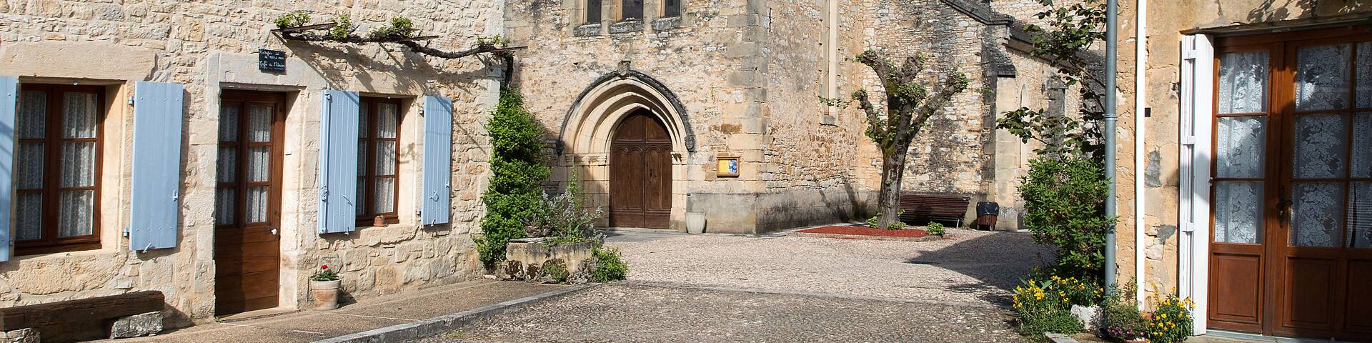 Village de Daglan en Dordogne