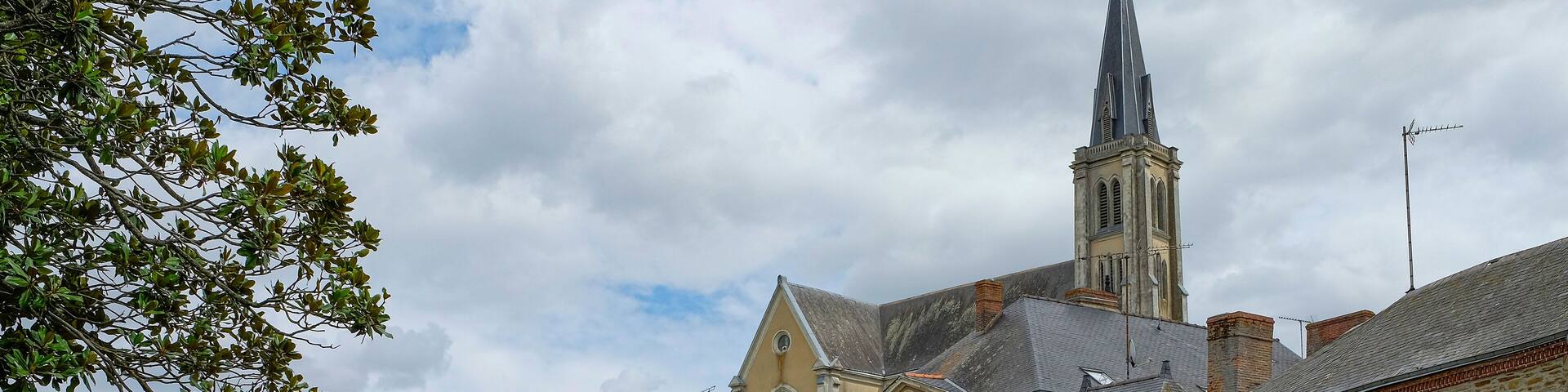 Vue du village de Craon