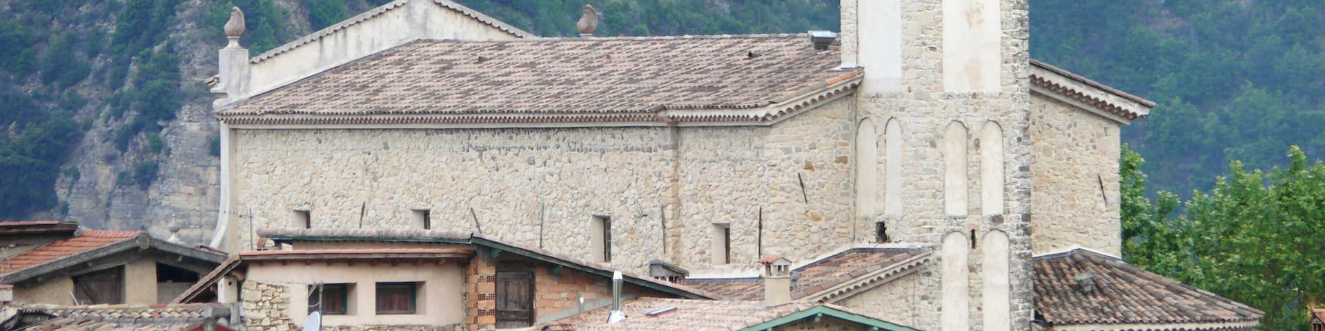 Clans (Alpes-Maritimes) - Collégiale Sainte-Marie