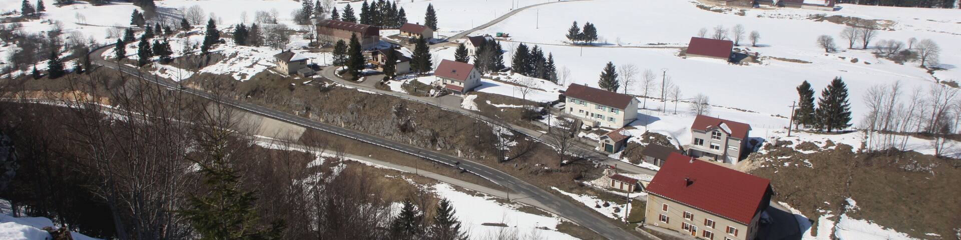 Vue de ChĂątelblanc (Doubs).