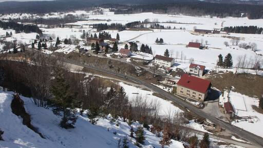 Vue de Châtelblanc (Doubs).