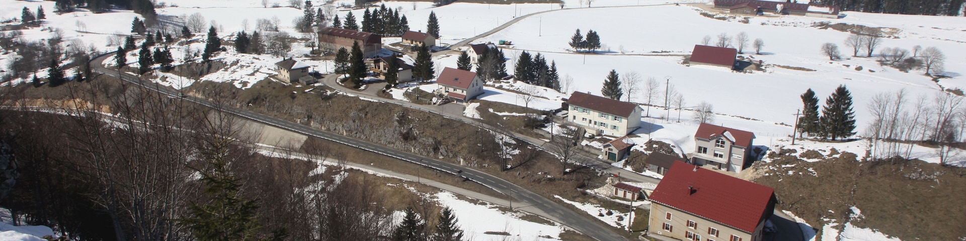 Vue de Châtelblanc (Doubs).