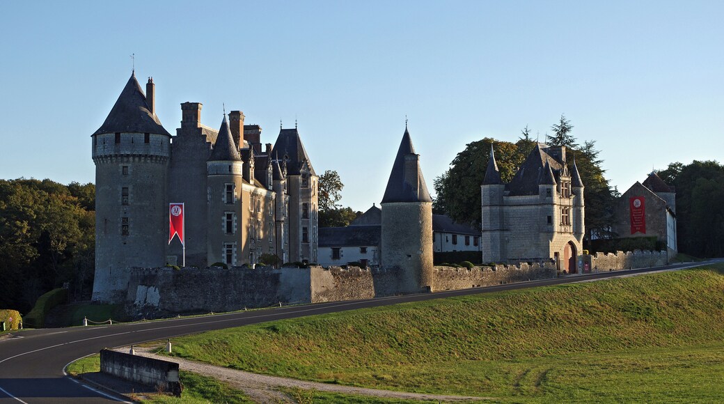 Céré-la-Ronde (Indre-et-Loire) Château de Montpoupon (Indre et Loire). A l'époque carolingienne, le clan germanique des Poppo, choisit de s'établir sur le piton rocheux du " Mons Poppo " (la colline du clan poppo). Au Moyen-âge, Loches était alors aux mains de Foulques Nerra et Montrichard appartenait à son ennemi Eudes comte de Blois. A mi-chemin entre ces deux villes, Montpoupon était un endroit stratégique. Il fut le théâtre de sanglants combats. Au XIVème siècle, Montpoupon passe aux mains des seigneurs de Prie et de Buzançais. Antoine de Prie et sa femme, Madeleine d'Amboise, reconstruirent le château en 1460. Ils le transformèrent en une demeure de style Renaissance En 1857 Jean-Baptiste de la Motte Saint Pierre, arrière grand père de l'actuelle propriétaire, acheta le château. La famille fit des travaux extérieurs (fin XIXème) et intérieur (1920) afin de redonner à Montpoupon l'aspect Renaissance qu'il présente aujourd'hui. In the Carolingian period, the clan of the Poppo Germanic, decided to settle on therocky peak of the "Mons Poppo" (Hill clan poppo). In the Middle Ages, Loches was then in the hands of Fulk Nerra Montrichard andbelonged to his enemy Eudes Count of Blois. Halfway between these two cities,Montpoupon was a strategic location. It was the scene of bloody fighting. The fourteenth century, Montpoupon passed to the lords of Requests andBuzançais. Antoine de Prie and his wife, Madeleine d'Amboise, the castle rebuilt it in 1460.They turned it into a Renaissance-style mansion In 1857 John Baptist de la Motte St. Pierre, great grandfather of the current owner,bought the castle. The family was outside work (end of XIX) and interior (1920) to give back to Renaissance Montpoupon appearance it has today.