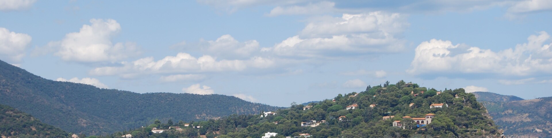 Le Cap Nègre. De la mer. Vue Est.