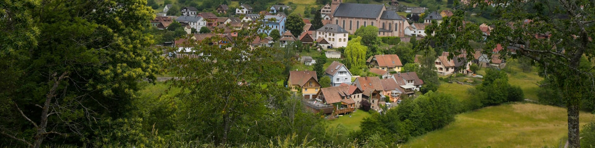 Breitenbach im Val de Villé im Elsass
