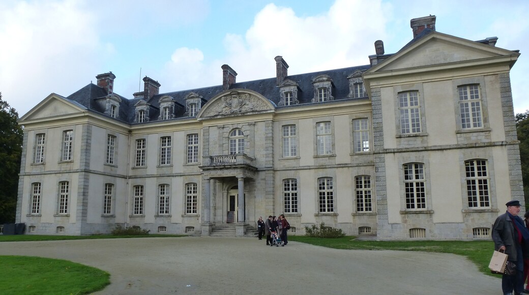 le chateau de kerguéhennec
