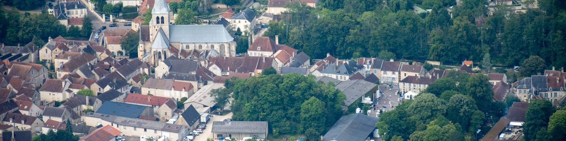Champagne vineyards in the Cote des Bar area of the Aube department near Les Ryceys, Essoyes and Celles-sur-Ource, Champagne-Ardennes, France, Europe, as seen from little airplane