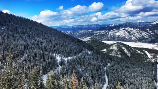 This photo shows how angle is everything, be flexible, and be BRAVE. I held my iPhone 7+ out of the Gondola to capture this image looking back, but was able to hide the proof of the gondola completely. #ontheroad