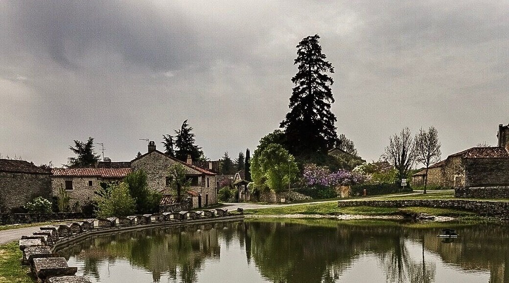 Tiny typically picturesque village for the Lot valley