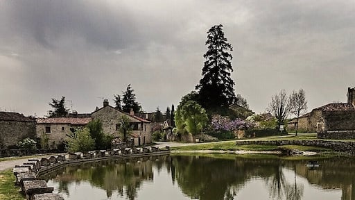 Tiny typically picturesque village for the Lot valley