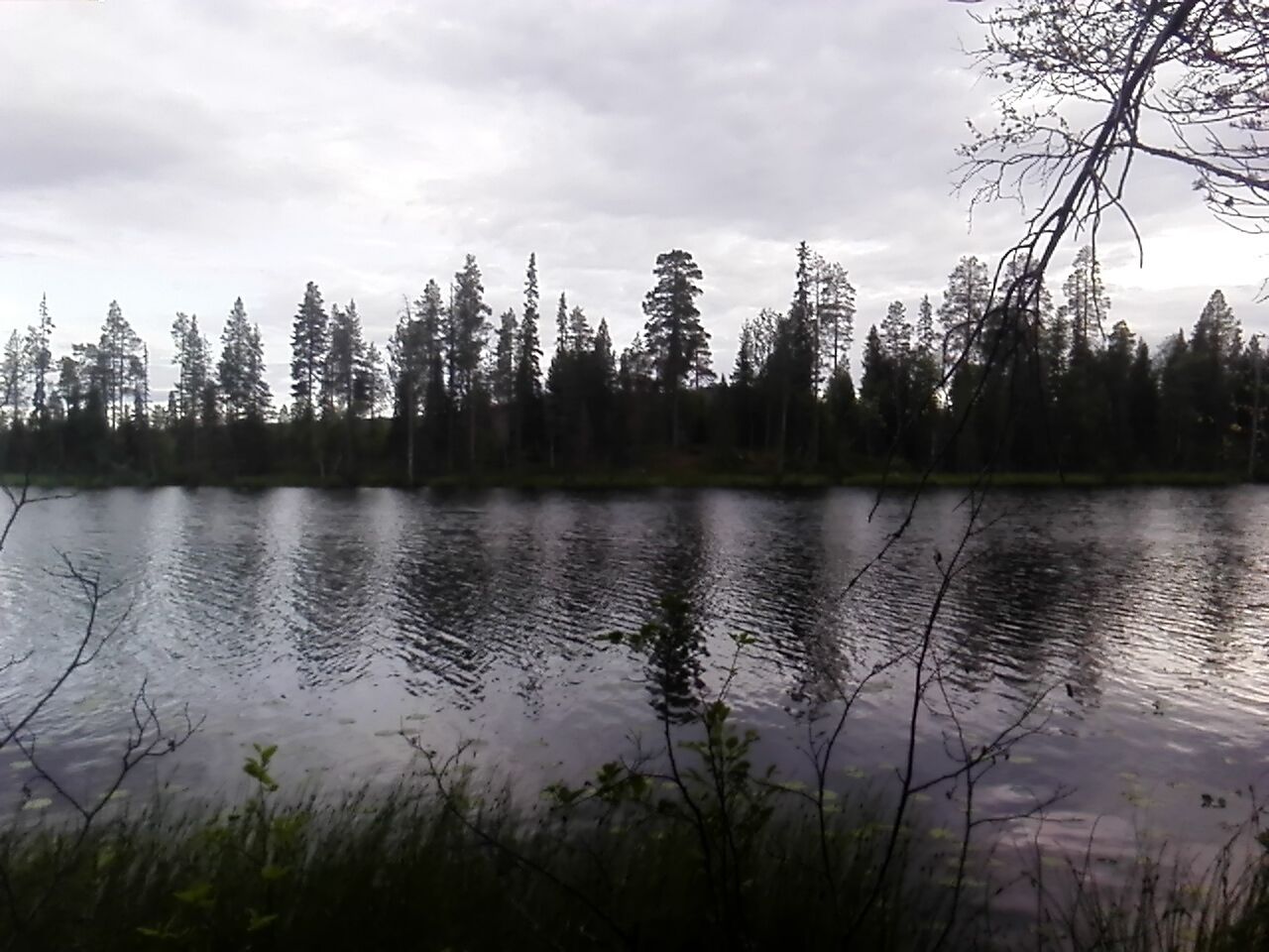 Calm lake in a night #Takeahike