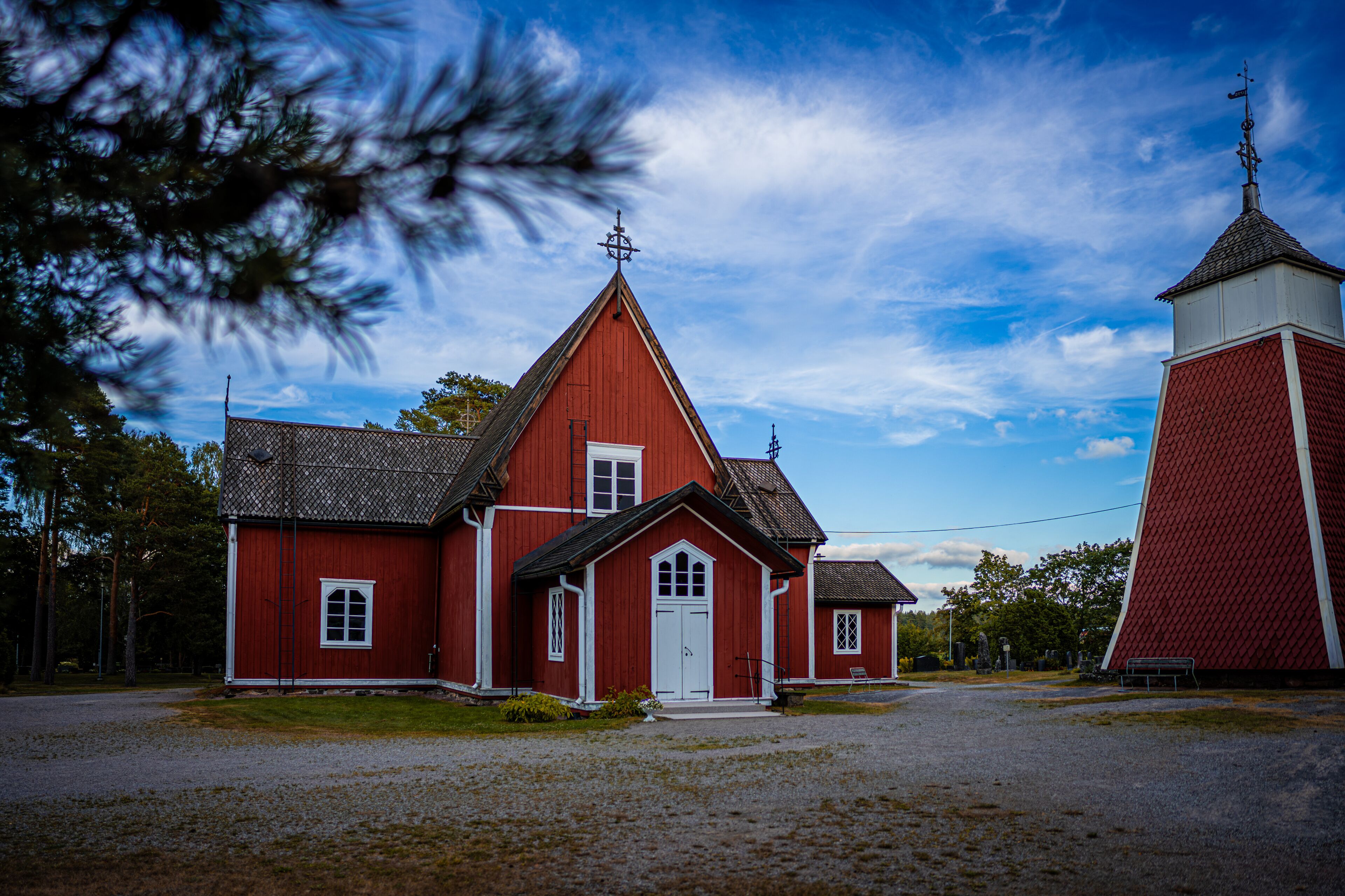 Church in Kustavi, Finland