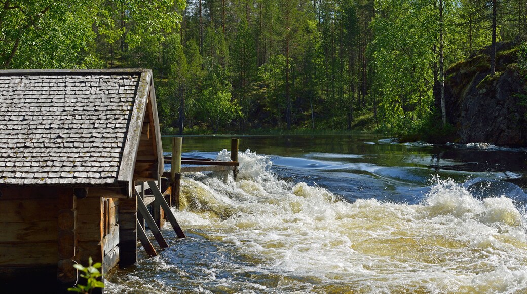 Old watermill at Myllykoski used to grind barley and rye until late 1940s