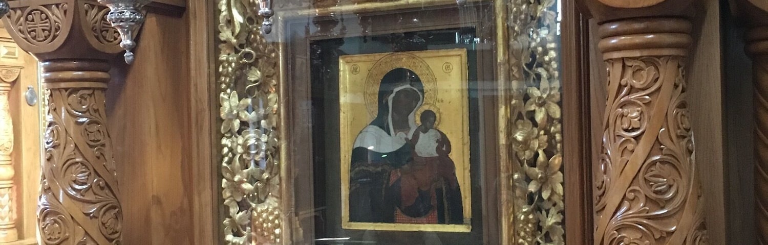 The Virgin mother Icone