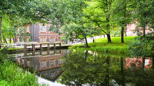The former Fiskars ironworks at Fiskars Village, Finland on August 20,1917.
