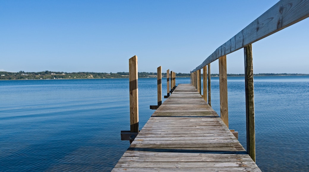 Mors / Denmark: Bathing jetty in the Limfjord