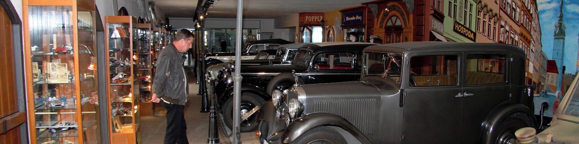 Slatinice 2, a small spa town near Olomouc this Veteran museum.
A beautiful collection of old cars at it seems in a forgotten state...We had our entrance by the bakery next door because nobody was around unfortunately and even the lights were out...
This place is a Goldmine for car lovers !
Website :
http://www.veteranmuseum.cz/en/index.html