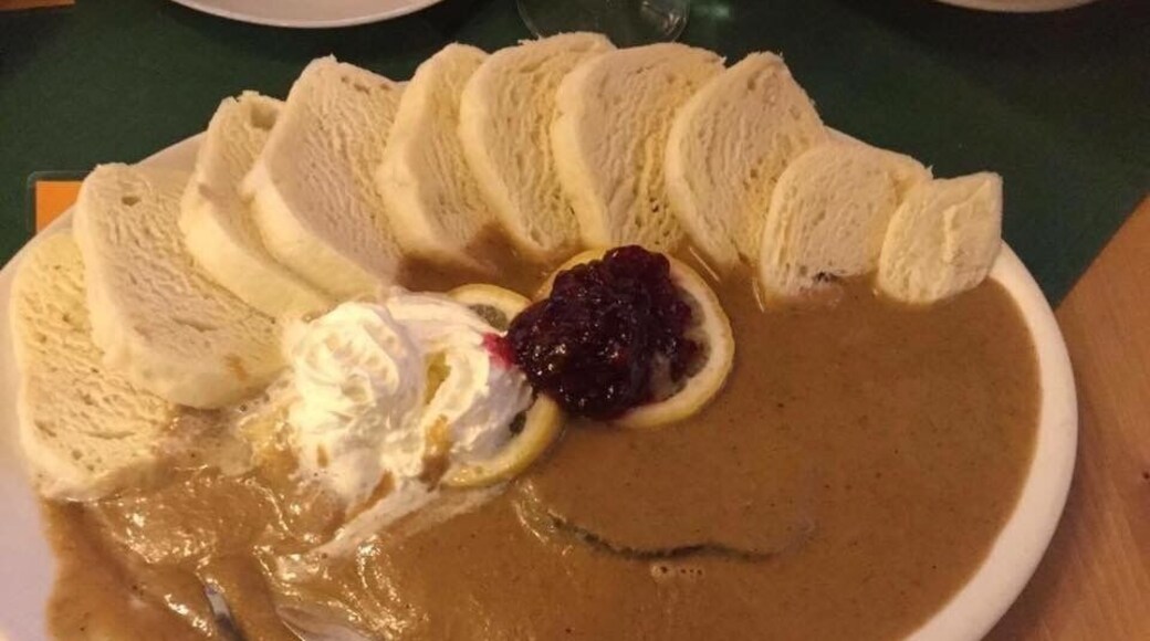 Svickova - Classic Czech dish
Good food for a very reasonable price.