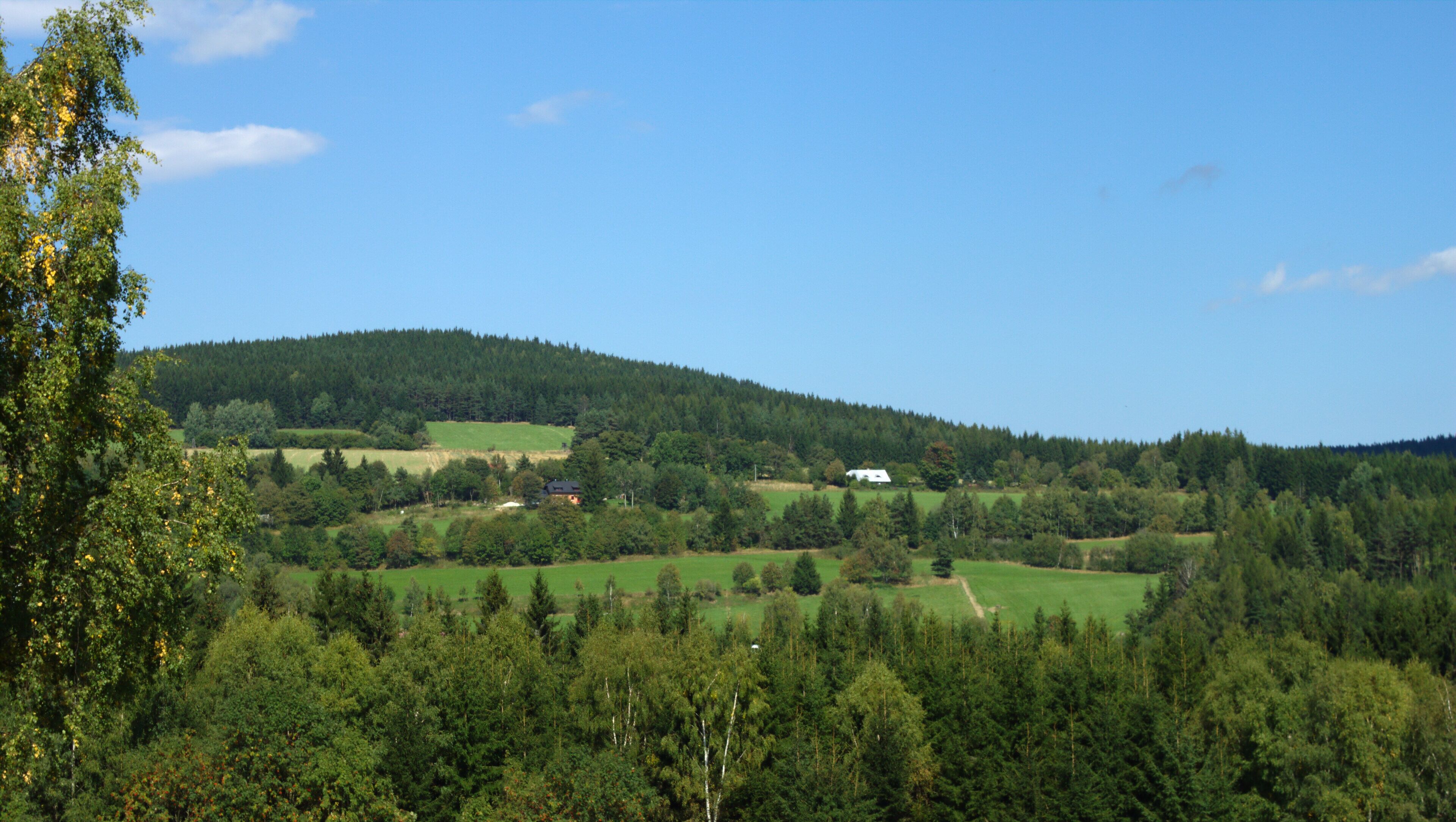 Šumava hills near Nicov