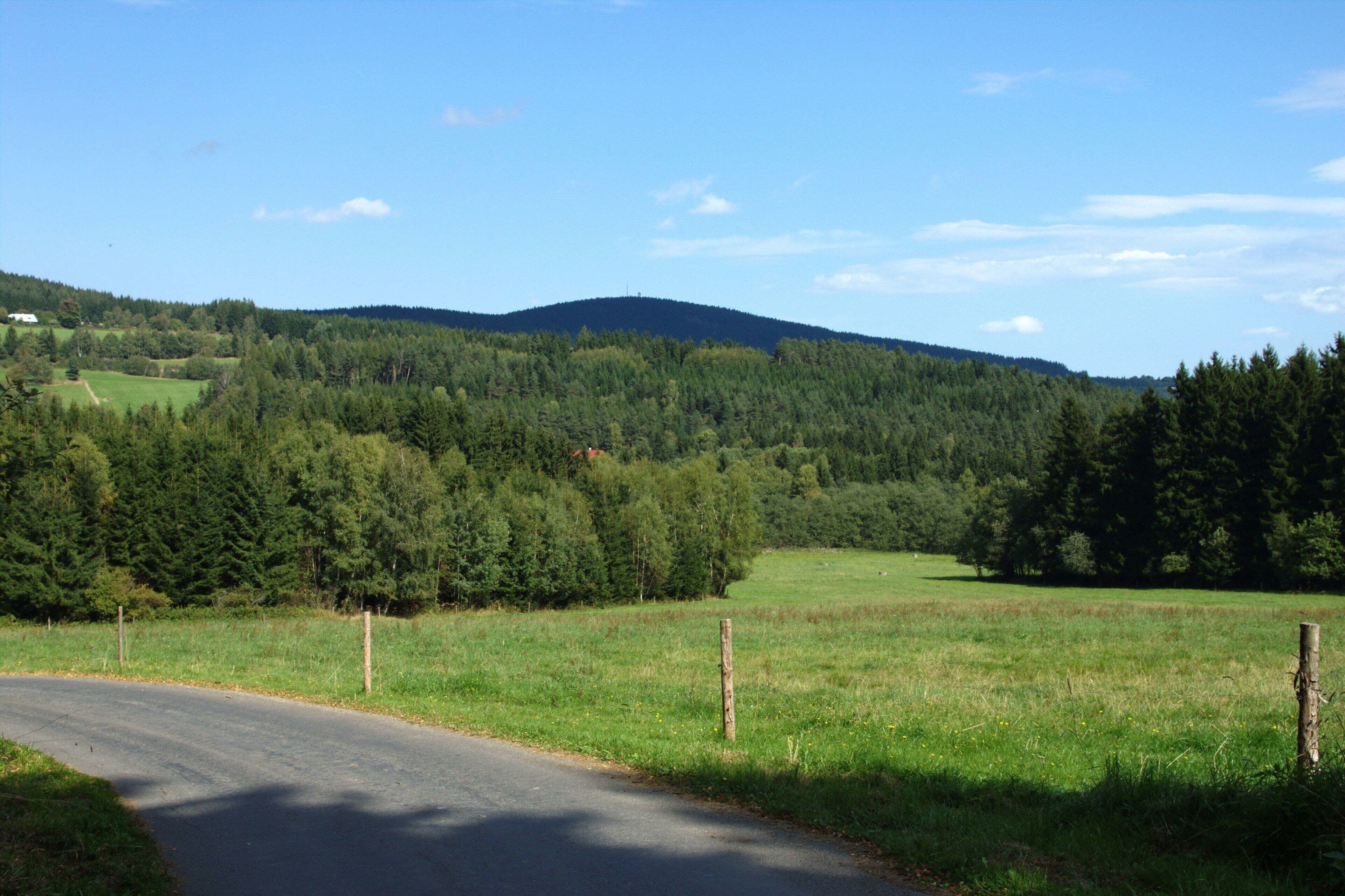 Šumava hills near Nicov