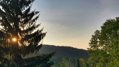 This photo was taken at Chata Muhu in the northern mountains of the Czech Republic at sunrise.
#BestOf5