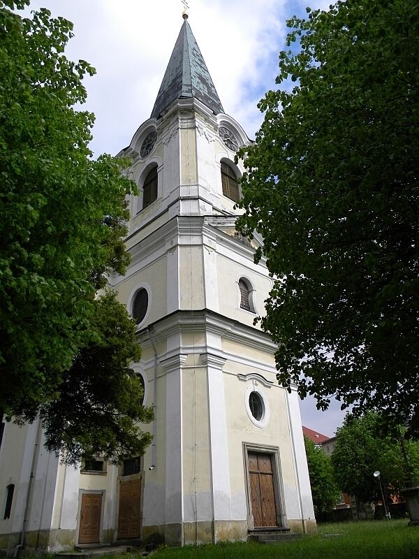 Jiříkovský kostel, Náměstí Jiříkov, Jiříkov (Děčín), Ústecký kraj, Česká republika