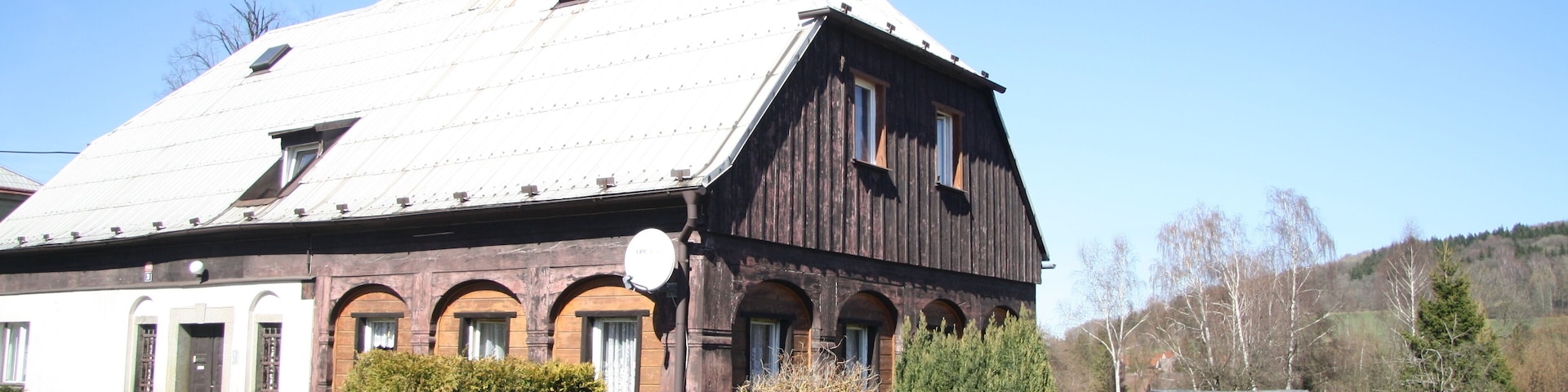 Old house in Loučné, Jiříkov, Děčín District.