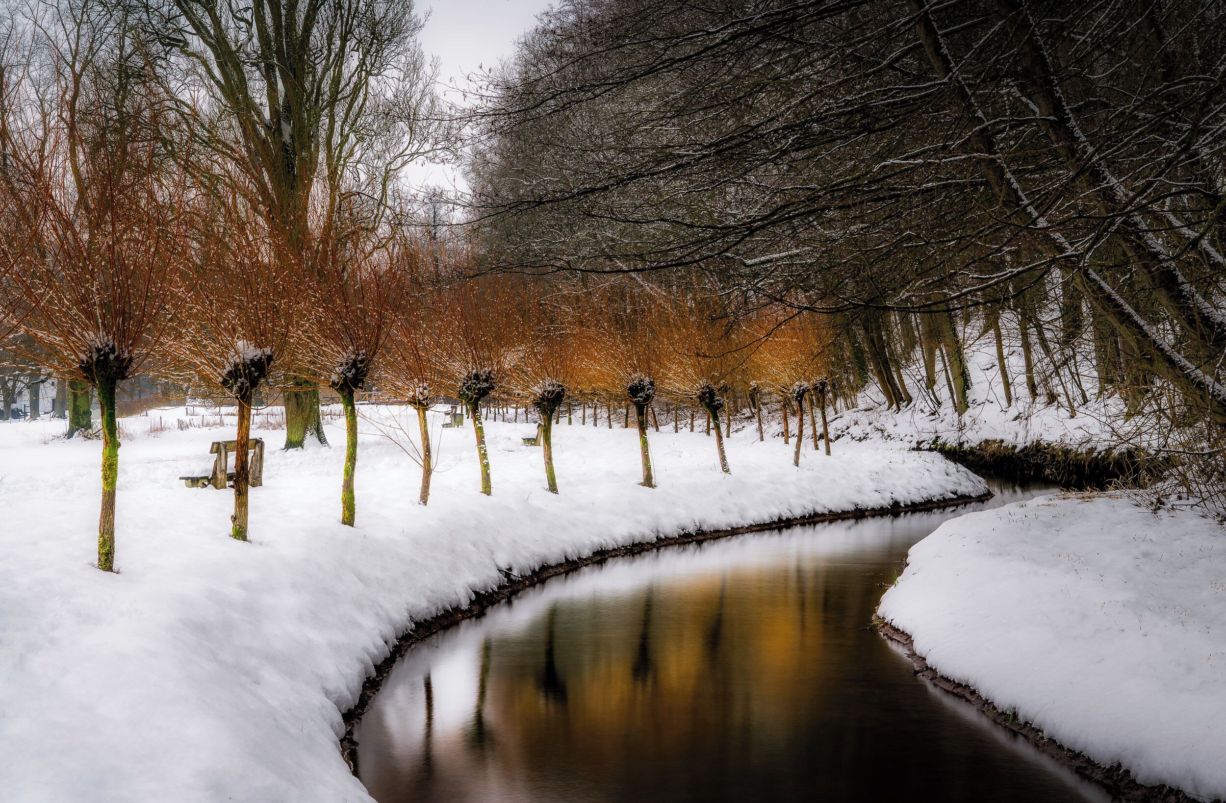 The Grandmother's Valley near the town called Ceska Skalice in Czech Republic is a place full of tradition and history. Here is a view of the little river going through the entire valley.