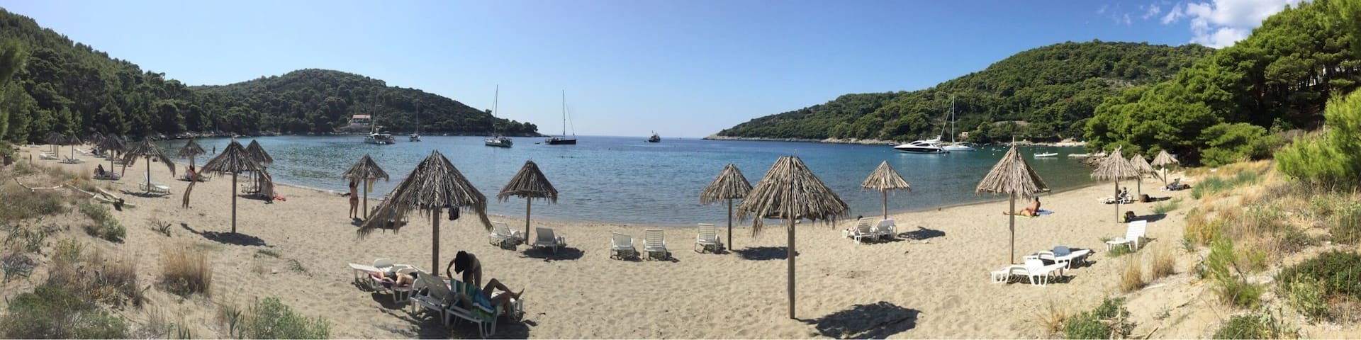 Perfect sandy beach on the southern tip of Mljet, Croatia.
#AquaTrove #beach #swim #nature