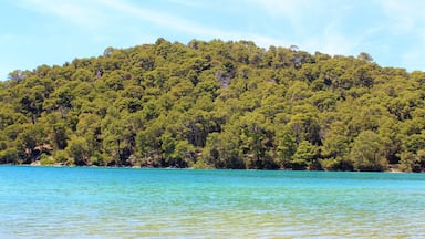I took this photo at Mljet Island, Croatia last summer. It was truly a paradise there! This is a small lake within the island. In fact there are 2 lakes on the island - Malo jezero ("small lake") and Veliko jezero ("large lake". But maybe more technically "big lake". A native speaker knows the answer!). And the views were here amazing. There was lush green beauty everywhere. And the water was so gorgeous. It was really peaceful there! And this is actually inside a national park - Mljet National Park. The best views, unfortunately, are actually from above. Many of the famous photos you will see of Mljet are taken from the sky!