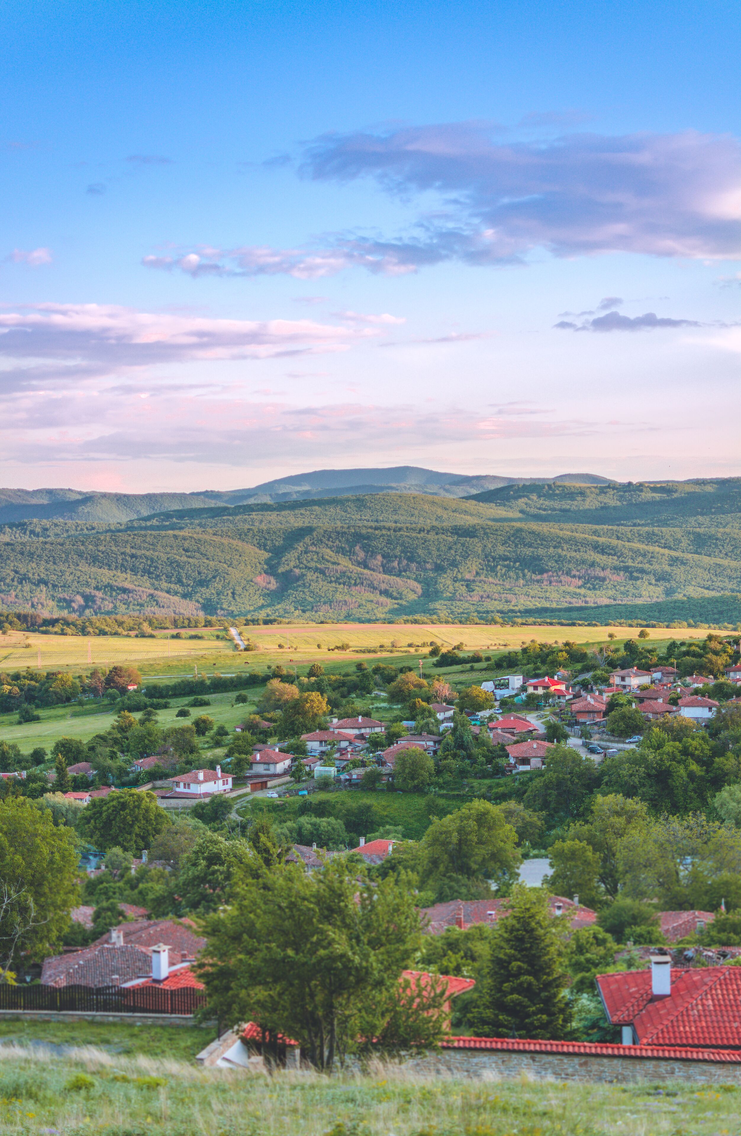 The beautiful cute village of Zheravna.