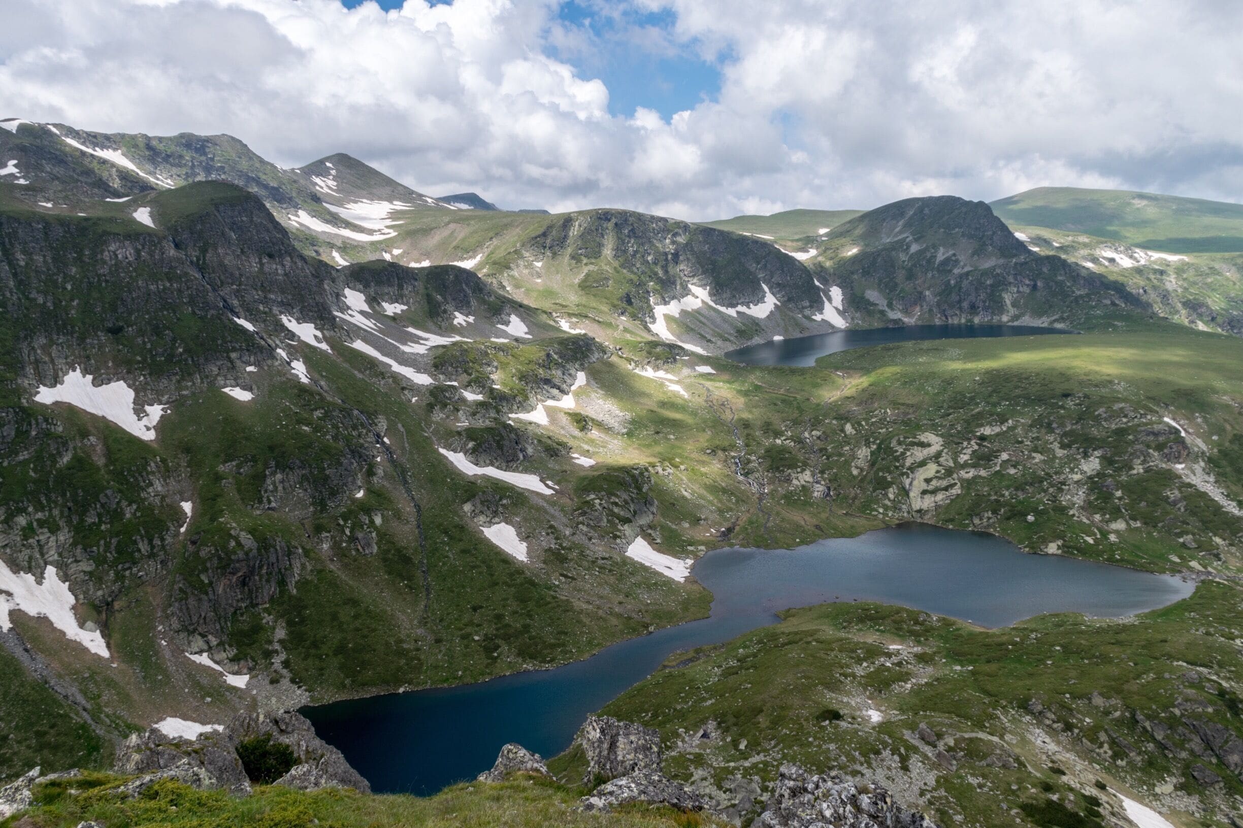 The photo was taken at Haramiyata peak in Rila mountain. #mountain #Rila #Bulgaria
