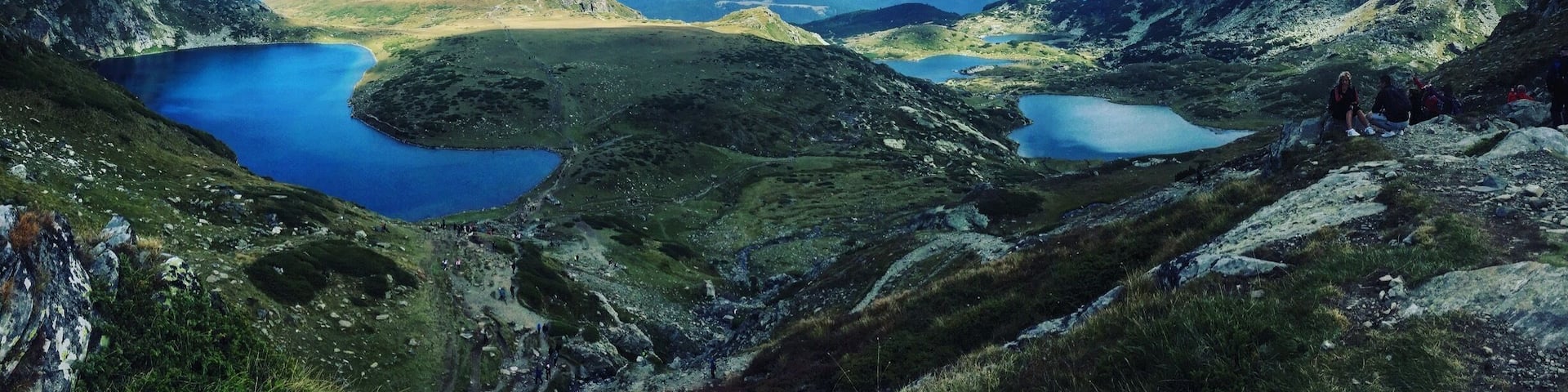 Little part of beautiful Bulgaria. The lakes are situated between 2,100 and 2,500 metres elevation above sea level.