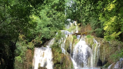 Beautiful park plus waterfalls