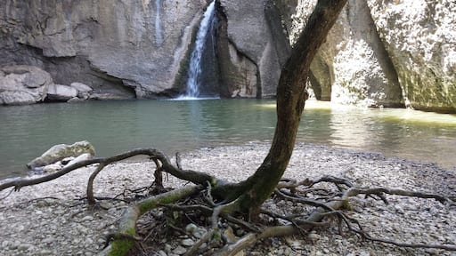 The end of the very first ecopath in Bulvaria. Hidden waterfall