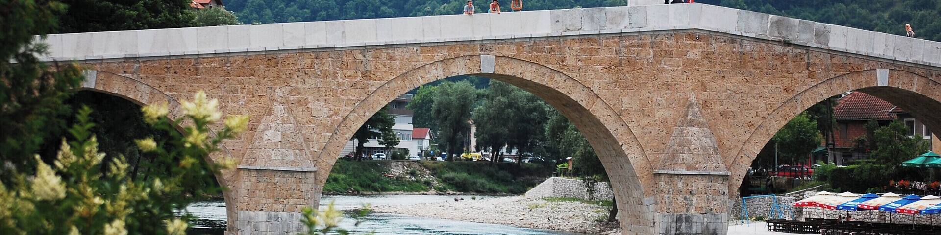'River: Neretva
Completed: 1682
Trivia: The imposing Kamena cuprija (Stone Bridge) was destroyed during WWII, but was rebuilt in 2009.'
#waterlust
P.S. I am crazy in love with this bridge. Each time I head back to Bosnia, there's something calling me back to it.