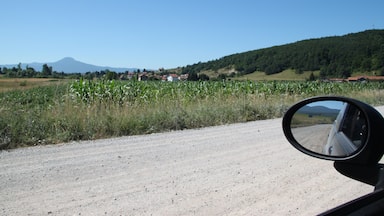 Somewhere on the roads of North Bosnia.
Roadtrips in Bosnia are highly recommended, even though the streets are still in a rather poor condition.
