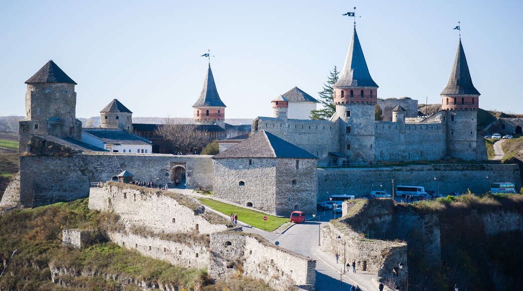 Old castle fortification building