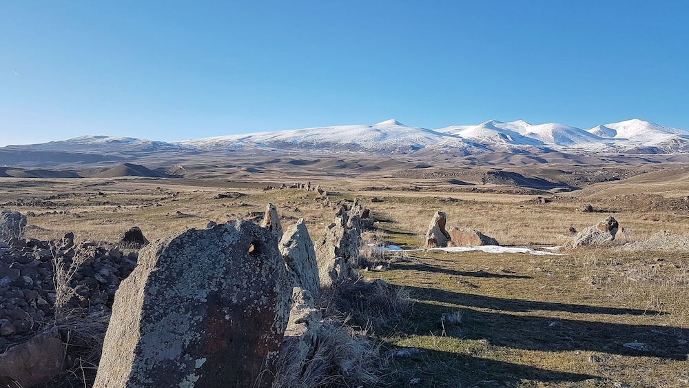 Stones from the past #armenia #karahunj #armenianstonehedge #prehistoricsite #observatory