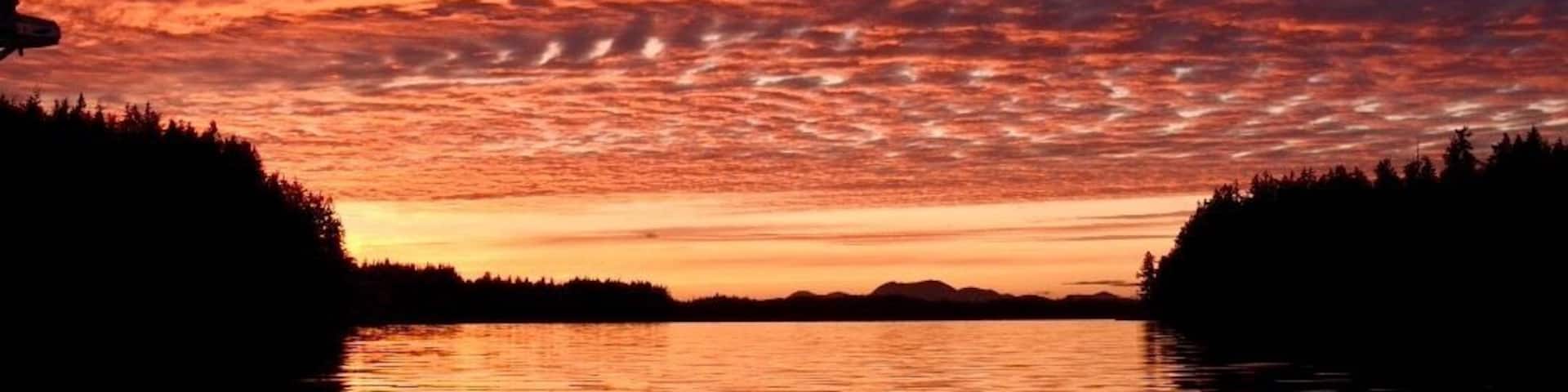 This beautiful sunset was quite the end to an amazing sailing trip. The sun lit up the sky for a good 30 minute sunset!