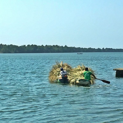 Pijijiapan, Chiapas - crossing the lagoon to the black glittering beach #pacificcoast #chiapas #mexico