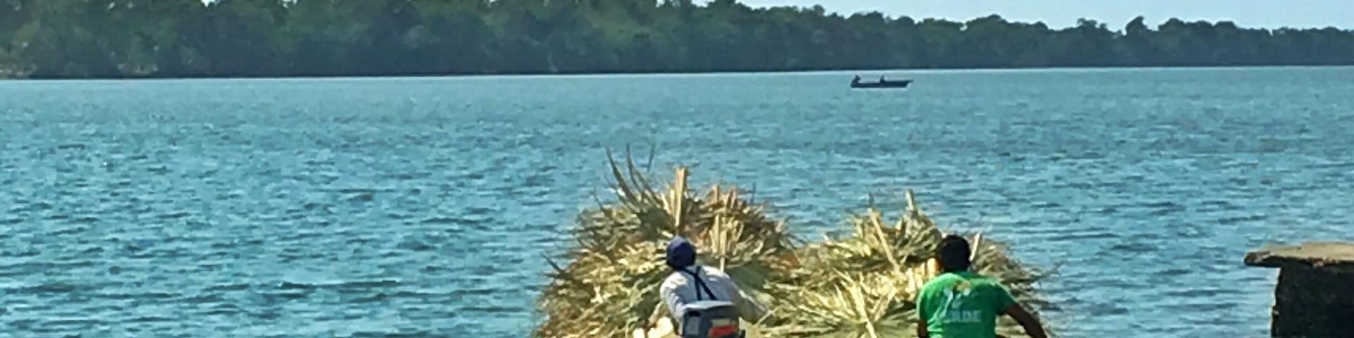Pijijiapan, Chiapas - crossing the lagoon to the black glittering beach #pacificcoast #chiapas #mexico