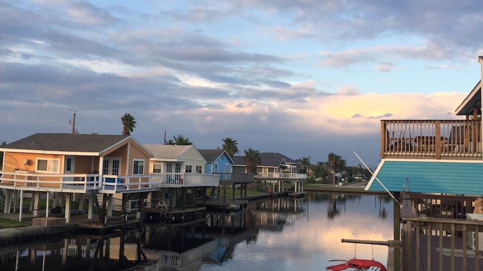 Jamaica beach, Galveston. The calm after the storm.