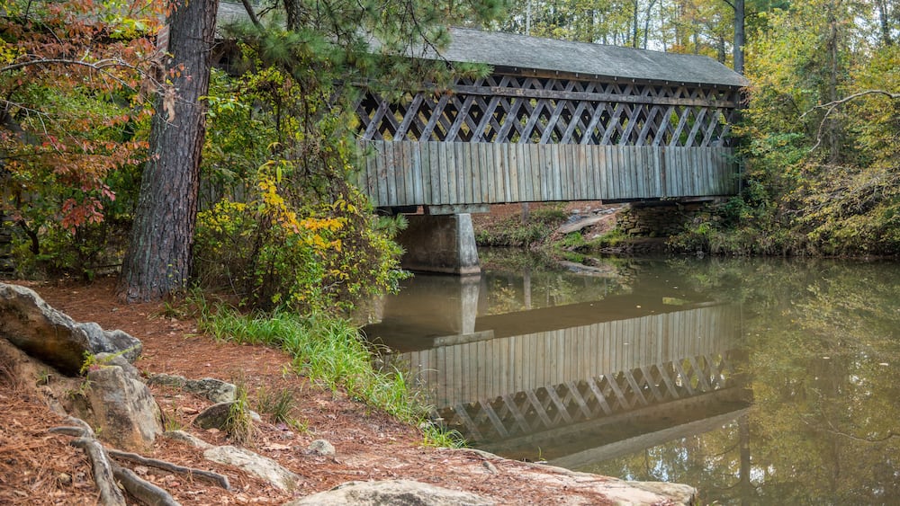 Poole's mill covered bridge